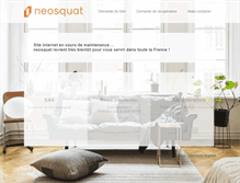 Tablet Screenshot of neosquat.com